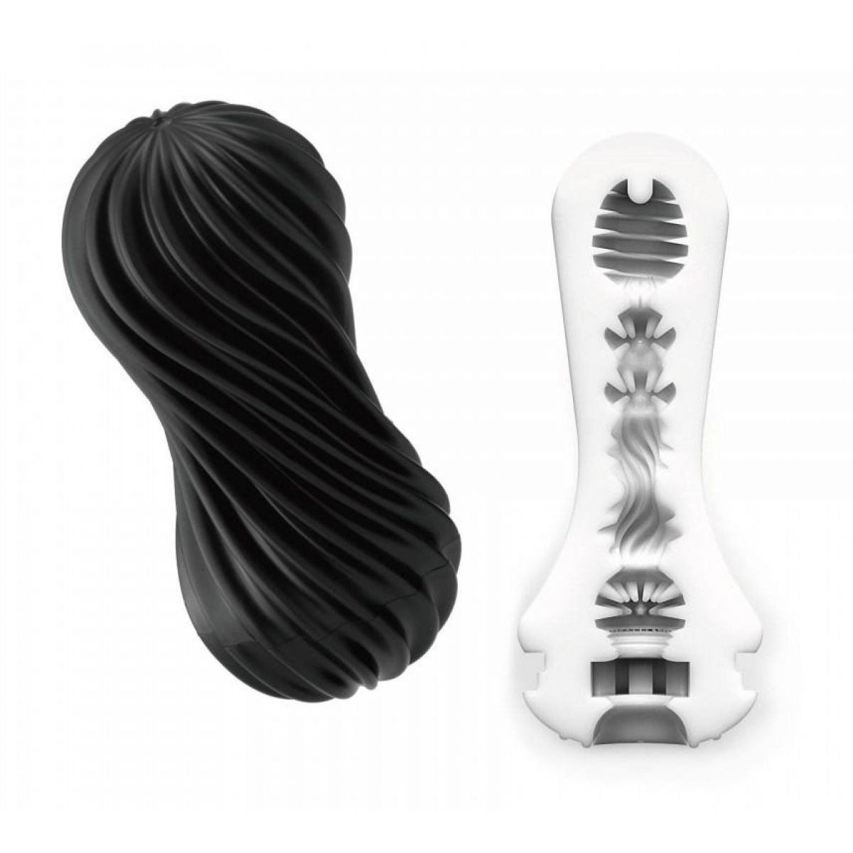 Мастурбатор Tenga Flex Rocky Black