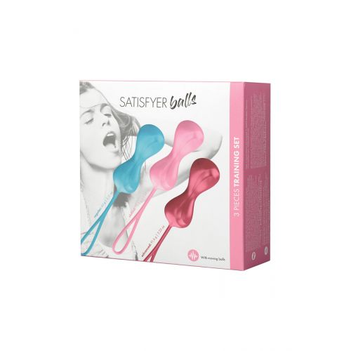 Набор вагинальных шариков со смещенным центом тяжести Satisfyer Balls C03 Double
