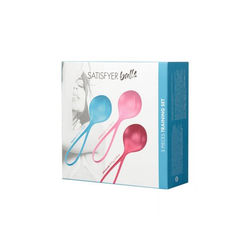 Набор из трех вагинальных шариков Satisfyer Balls C03 Single