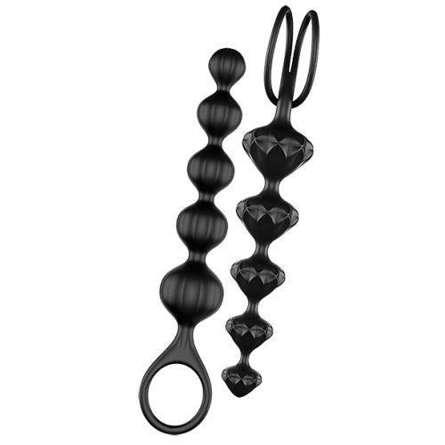 Набор анальных цепочек Satisfyer Love Beads черные
