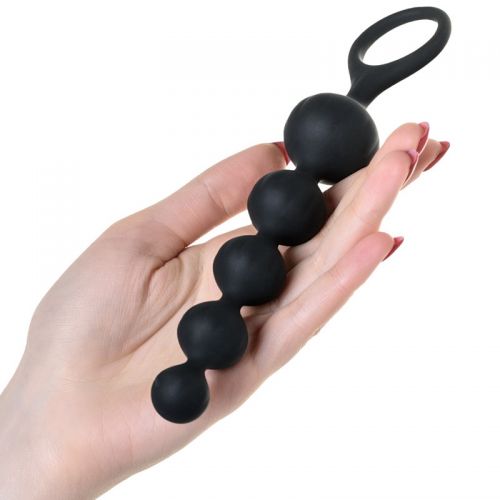 Набор анальных цепочек Satisfyer Love Beads черные
