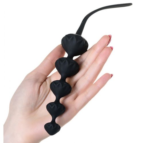Набор анальных цепочек Satisfyer Love Beads черные