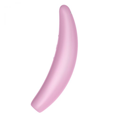 Вакуумный вибростимулятор Satisfyer Curvy 3+ Pink с дистанционном управлением