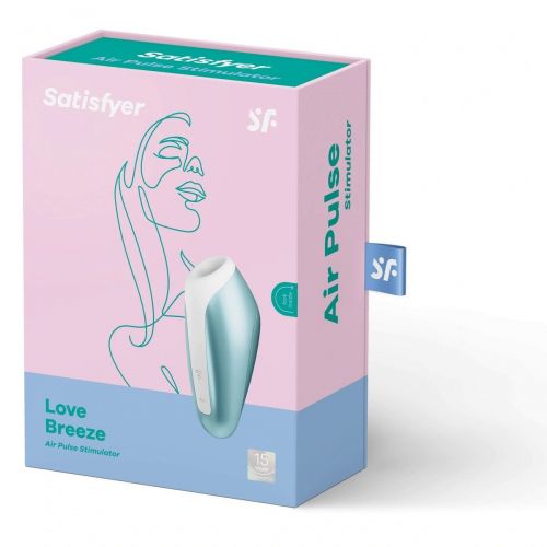 Satisfyer Love Breeze вакуум-волновой стимулятор клитора, голубой