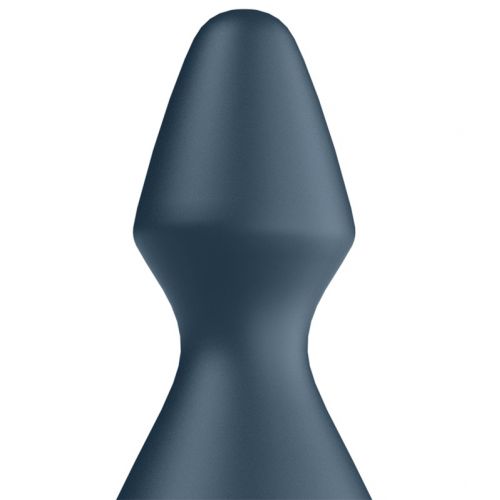 Анальная виброелочка Lolli Plug 1 Satisfyer серая