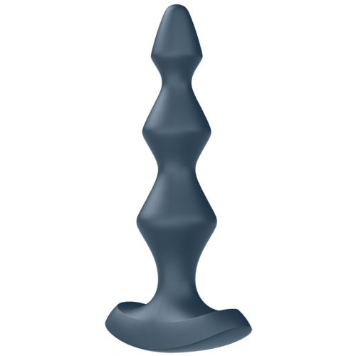 Анальная виброелочка Lolli Plug 1 Satisfyer серая