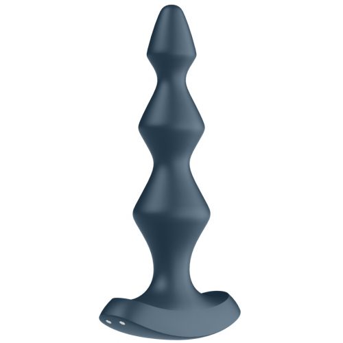 Анальная виброелочка Lolli Plug 1 Satisfyer серая