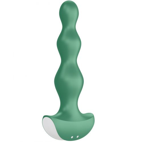 Анальная виброелочка Lolli Plug 2 Satisfyer зеленая