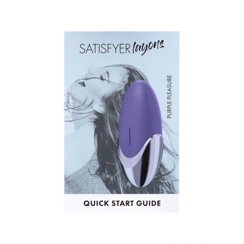 Вибромассажер Satisfyer Layons Purple Pleasure, фиолетовый