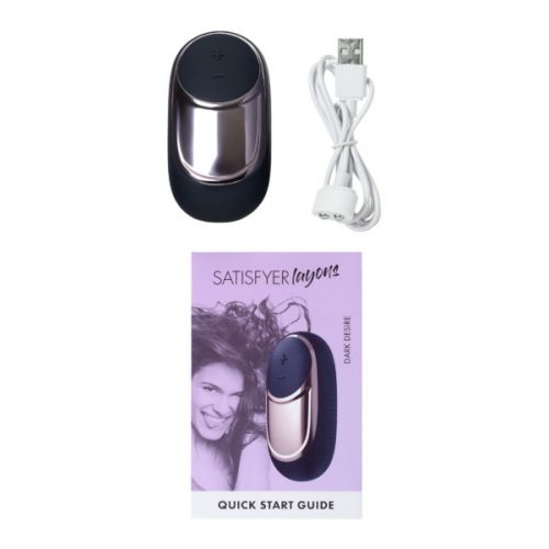 Вибромассажер Satisfyer Layon 2 Dark Desire, чёрный