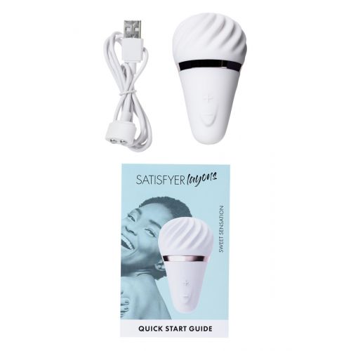 Вибромассажер Satisfyer Layon 4 Sweet Sensation, белый
