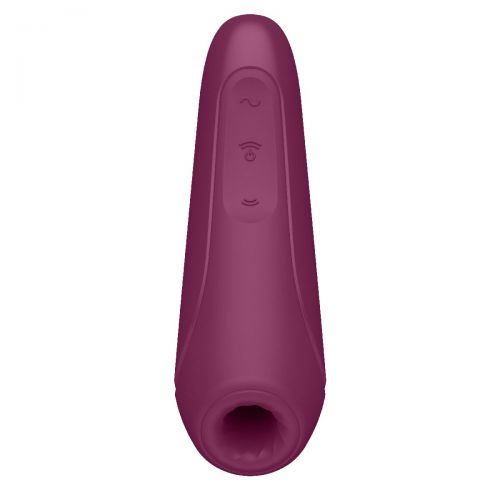 Вакуумный стимулятор Satisfyer Curvy 1+ Rose Red с дистанционном управлением