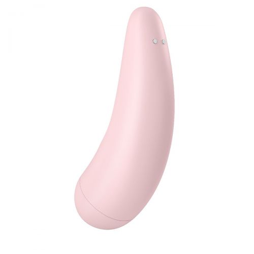 Вакуумный стимулятор Satisfyer Curvy 2+ Pink с дистанционном управлением