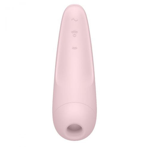 Вакуумный стимулятор Satisfyer Curvy 2+ Pink с дистанционном управлением