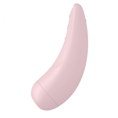 Вакуумный стимулятор Satisfyer Curvy 2+ Pink с дистанционном управлением