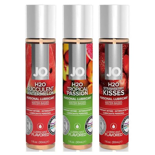 Набор лубрикантов для орального и вагинального секса JO Tri-Me Triple Pack Flavors 3 шт.