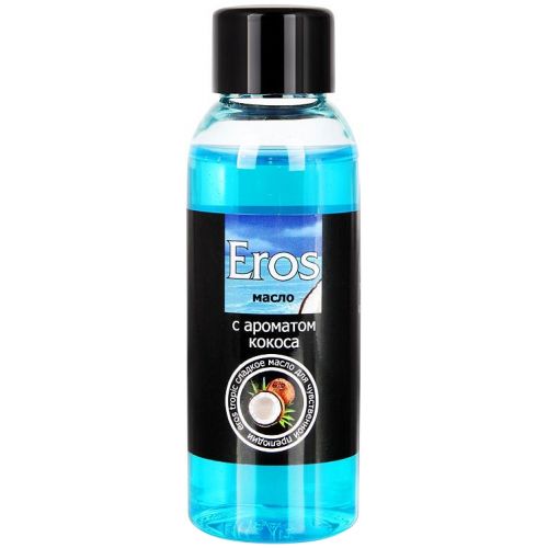 Массажное масло с ароматом кокоса Eros Exotic 50 мл (срок годности до 12.2025)