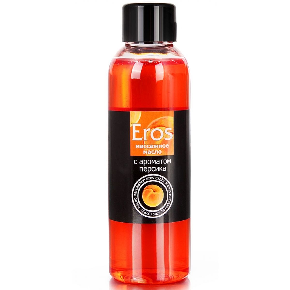 Массажное масло с ароматом персика Eros Exotic 75 мл