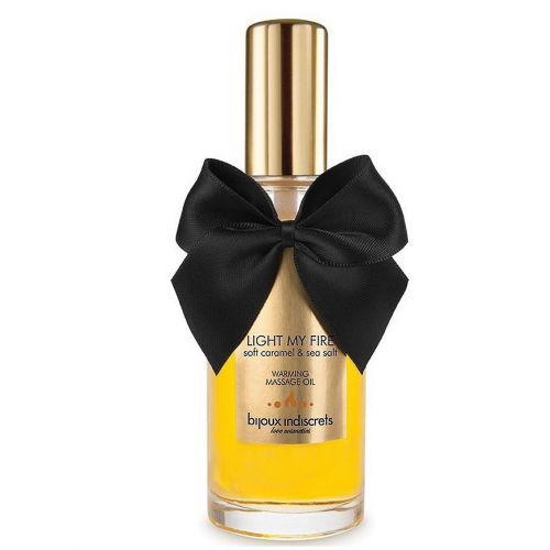 Массажное масло соленая карамель Bijoux Indiscrets Light My Fire 100 мл