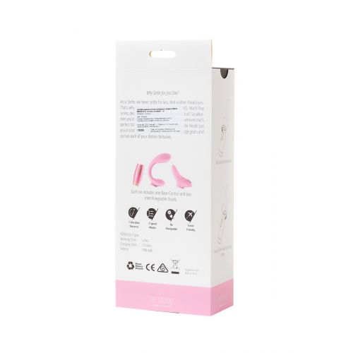 Уникальный вибратор со сменной насадкой Le Stelle Perks