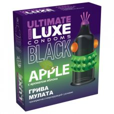 Презерватив черный Luxe Black Ultima..