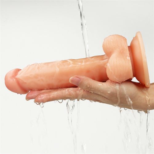 Реалистичный фаллоимитатор на присоске The Ultra Soft Dude 20 см