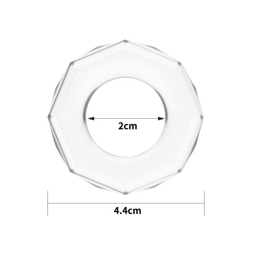 Прозрачное эрекционное кольцо Cock Ring