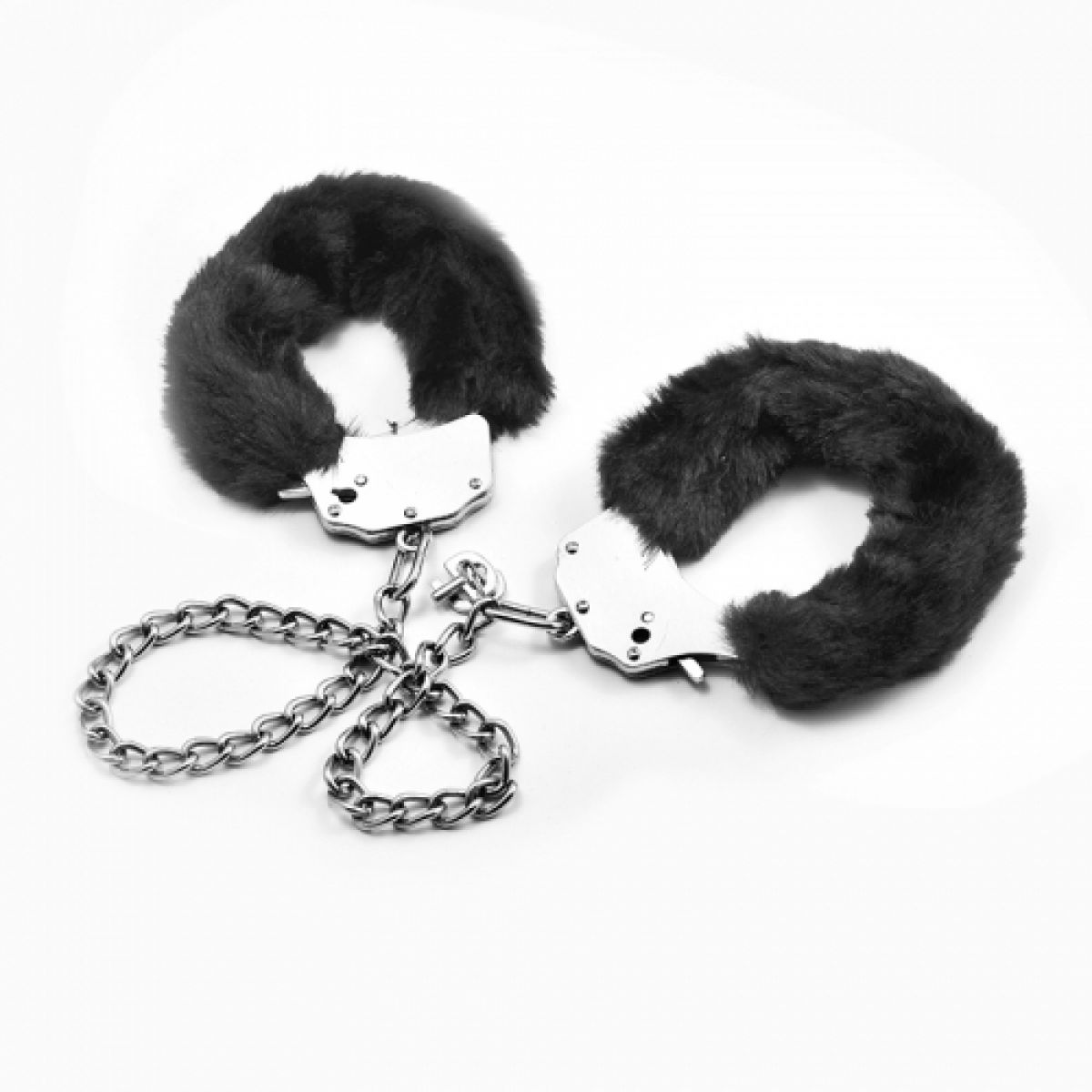 Поножи Fetish Pleasure Fluffy Leg Cuffs черные