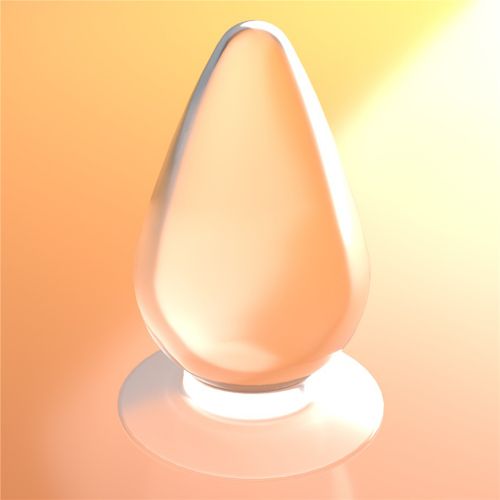 Большая анальная пробка Lovetoy Flawless Clear Anal Plug