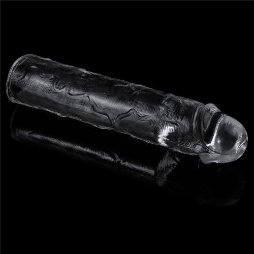 Прозрачная насадка на пенис Flawless Clear Penis Sleeve + 5 см к длине