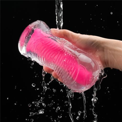 Светящийся в темноте мастурбатор Lumino Play Pink Glow Masturbator
