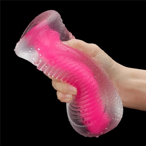 Светящийся в темноте мастурбатор Lumino Play Pink Glow Masturbator