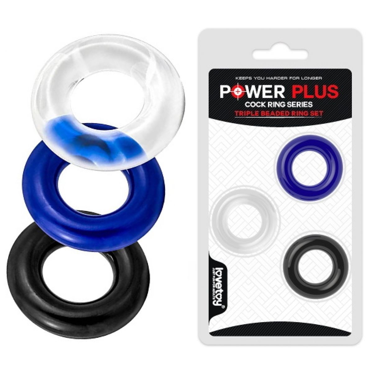 Набор эрекционных колец Donut Rings-3 pack