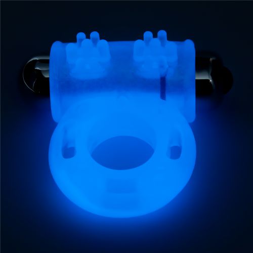 Эрекционное виброкольцо светящееся в темноте Lumino Play Vibrating Penis Ring