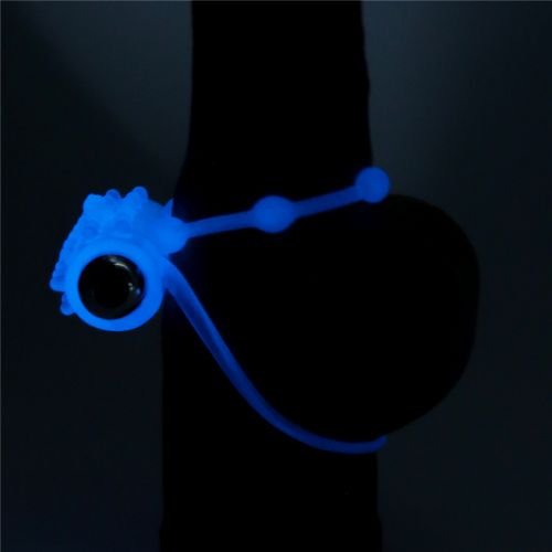 Двойное виброкольцо светящееся в темноте Lumino Play Vibrating Penis Ring