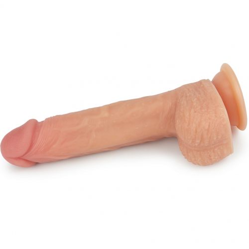 Реалистичный вибратор с ротацией и функцией нагрева Nature Cock Liam на присоске