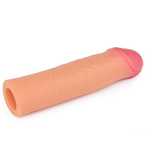 Удлиняющая насадка на пенис Revolutionary Silicone Nature Extender + 5,5 см