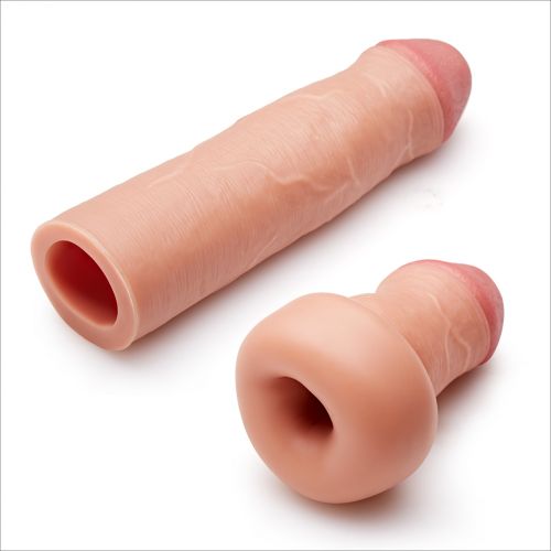 Удлиняющая насадка на пенис Revolutionary Silicone Nature Extender + 5,5 см