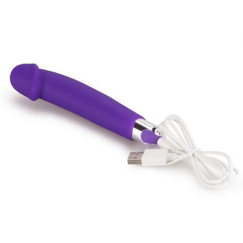 Классический перезаряжаемый вибратор IJoy Silicone Dildo 