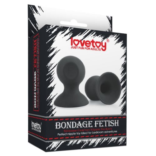 Вакуумные помпы для сосков Bondage Fetish Silicone Comfort Nipple Suckers