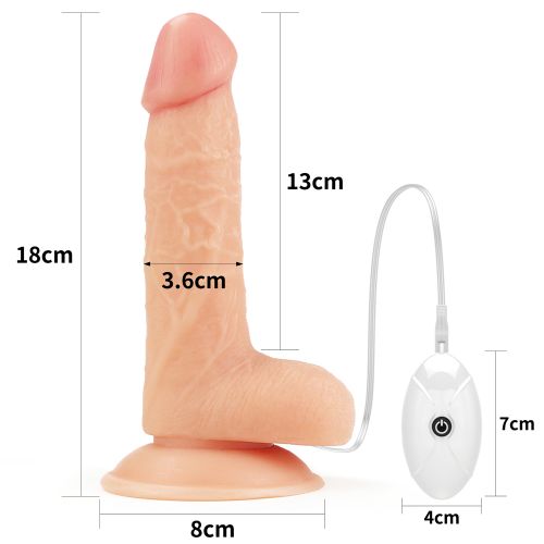 Страпон телесный с вибрацией Ingen Easy Strapon Set 18 см