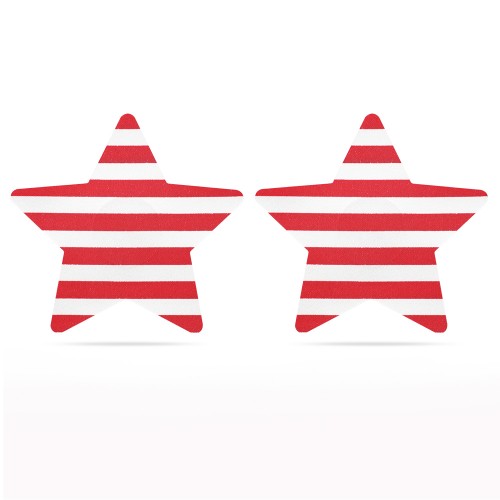 Набор патриотических пэстисов для груди Stars and Stripes Nipple Pasties