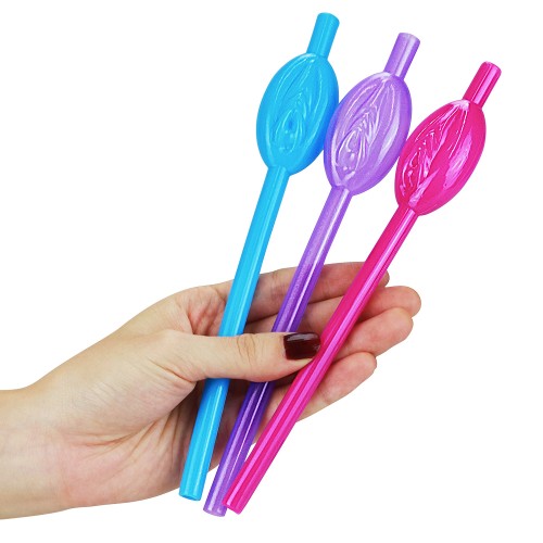 Трубочки разноцветные Original Pussy Straws – Pack of 9