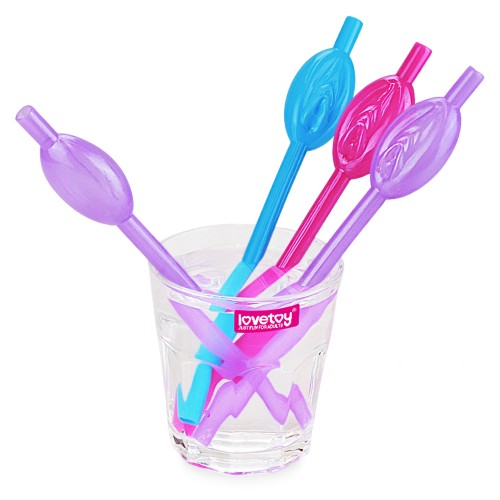 Трубочки разноцветные Original Pussy Straws – Pack of 9