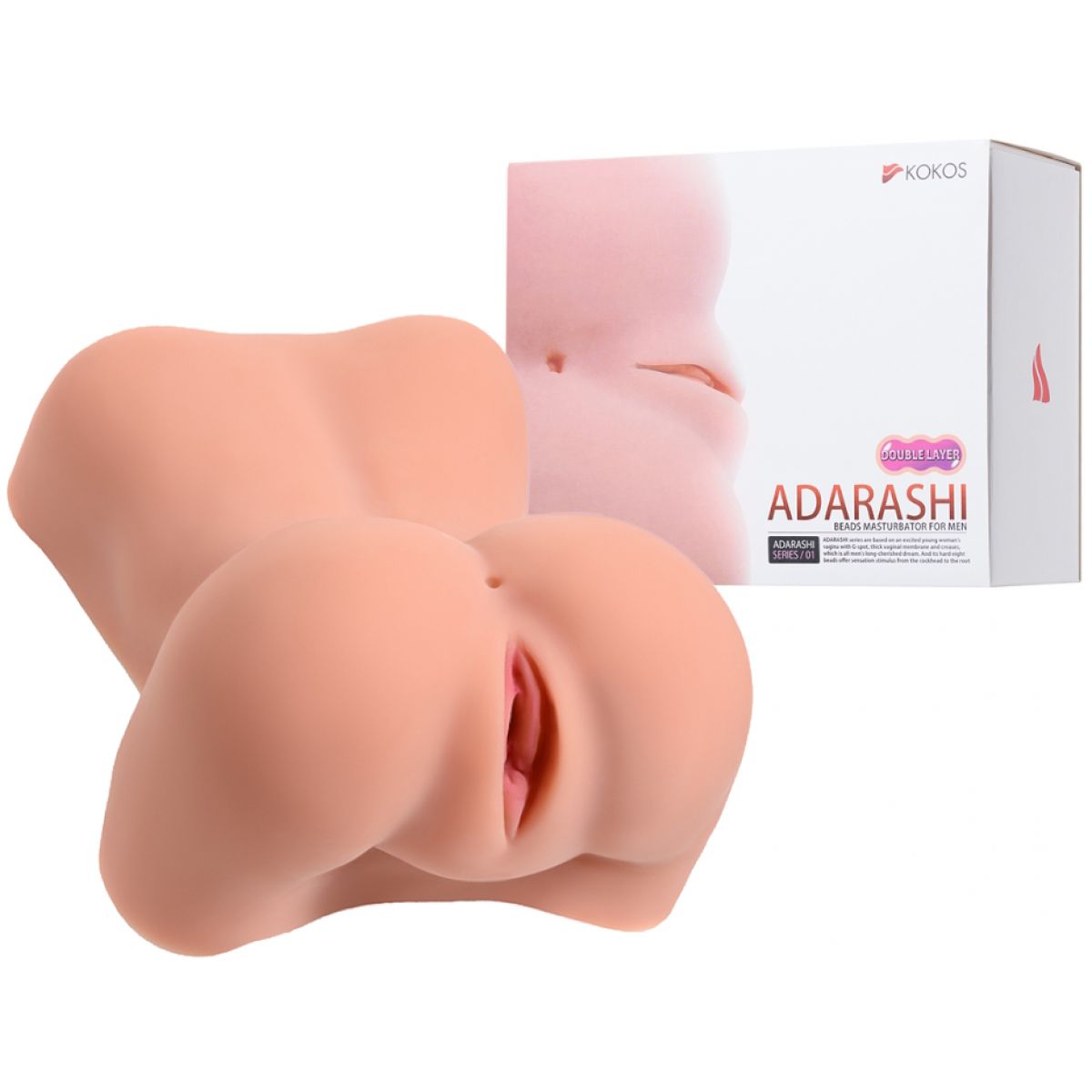 Реалистичный мастурбатор в позе догги-стайл Kokos Adarashi 1