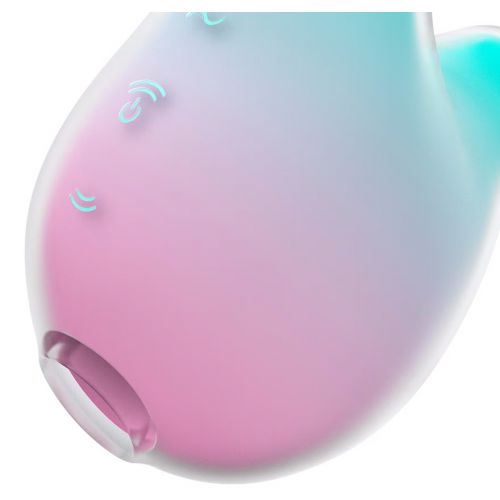 Вакуумно-волновой стимулятор с вибрацией Satisfyer Mermaid Vibes мятно-розовый