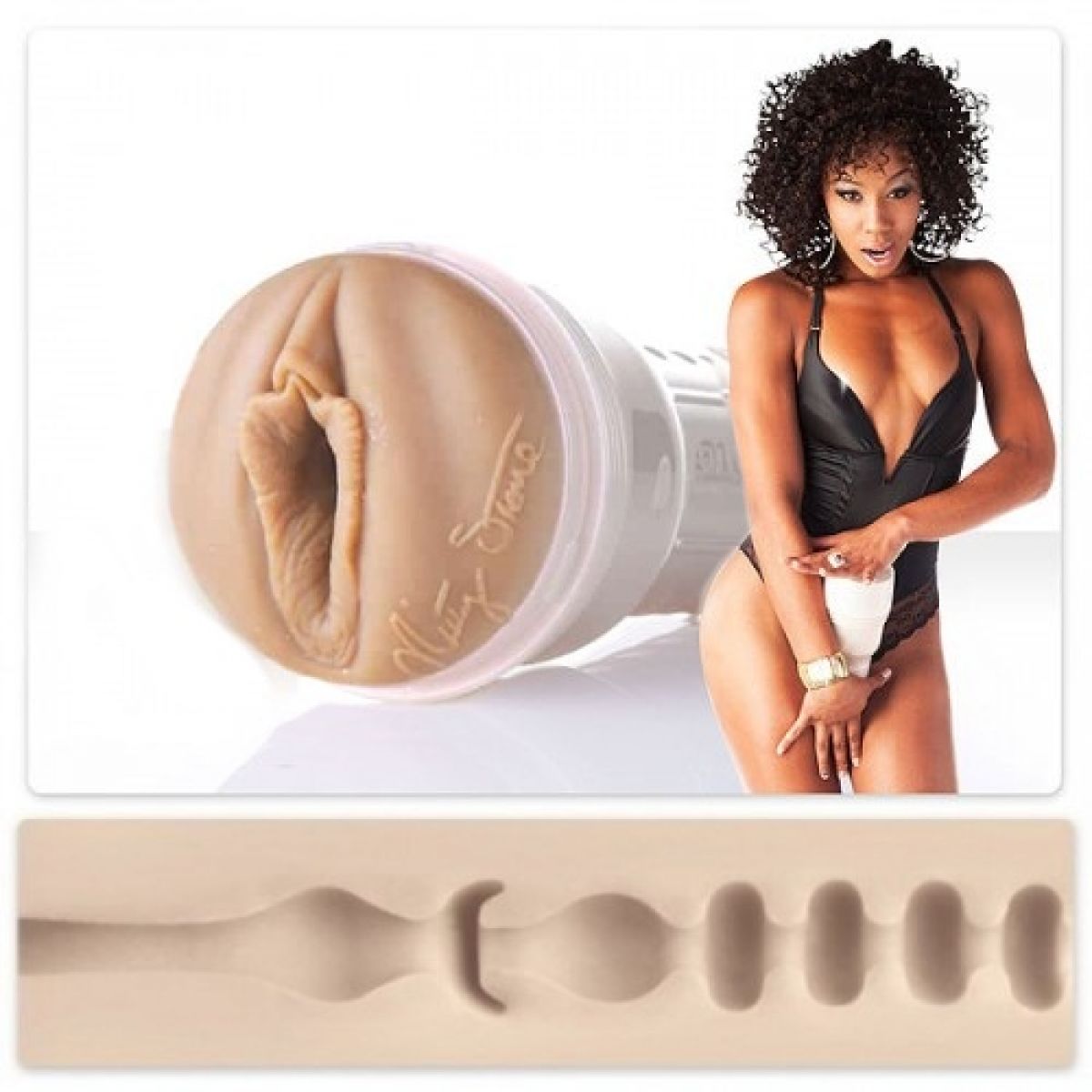 Вагина-мастурбатор Fleshlight Girls: Lotus Misty Stone 