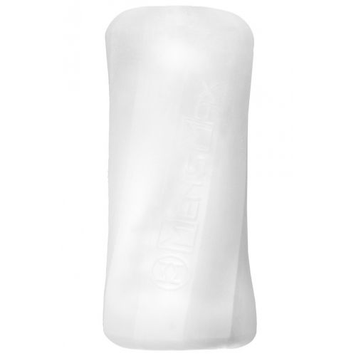 Прозрачный мастурбатор с двумя спиральными входами Xross Open Beads Rock