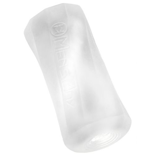 Прозрачный мастурбатор с двумя спиральными входами Xross Open Beads Rock