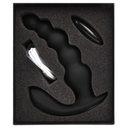 Анальный вибромассажер I-Moon Anal Bead Vibrator c пультом дистанционного управления